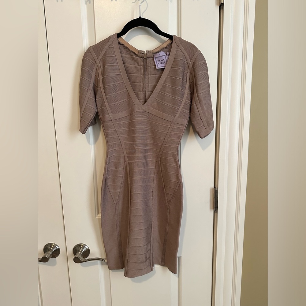 Herve Leger bandage dress